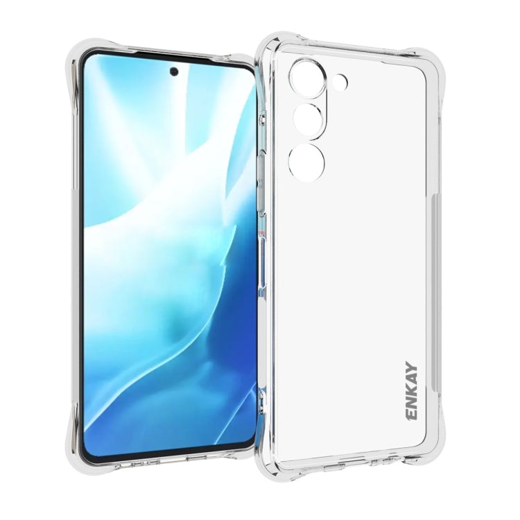 For Fujitsu Arrows We2 Plus / F-51E ENKAY Hat-Prince Transparent TPU Shockproof Phone Case