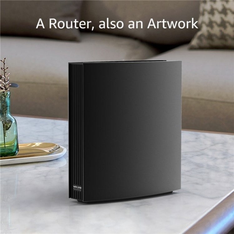WAVLINK WN538A8 With LCD Screen AC3200 Home Dual Band Gigabit Smart WiFi Router, Plug:US Plug