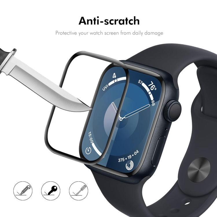 For Apple Watch Series 11 / 10 46mm ENKAY 3D Full Coverage Soft PC Edge PMMA HD Screen Film