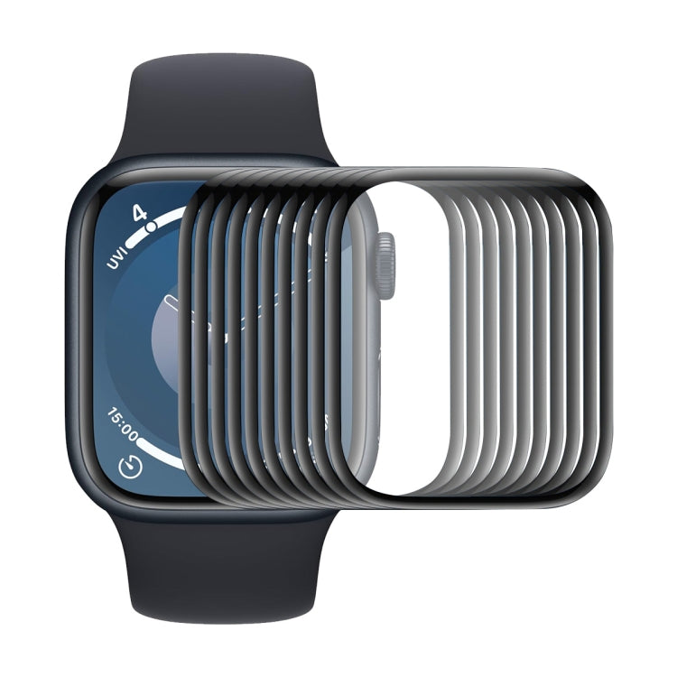 For Apple Watch Series 11 / 10 46mm 10pcs ENKAY 3D Full Coverage Soft PC Edge PMMA HD Screen Film