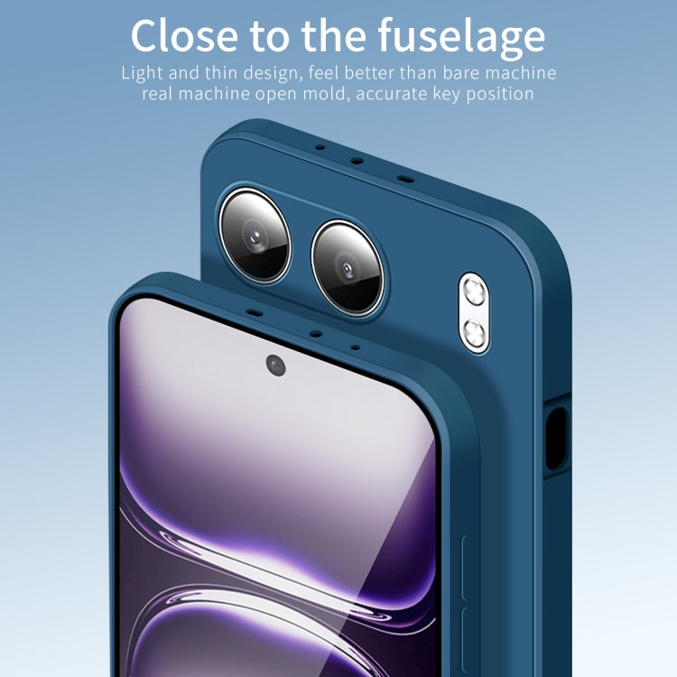 For OnePlus Nord 4 PINWUYO Sense Series Liquid Silicone TPU Phone Case(Blue)