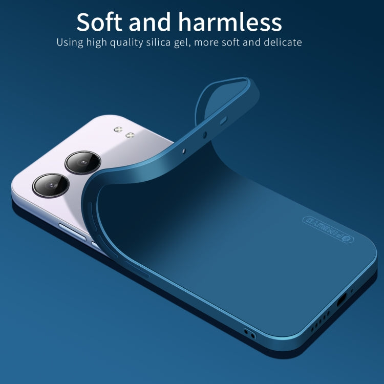 For OnePlus Nord 4 PINWUYO Sense Series Liquid Silicone TPU Phone Case(Blue)