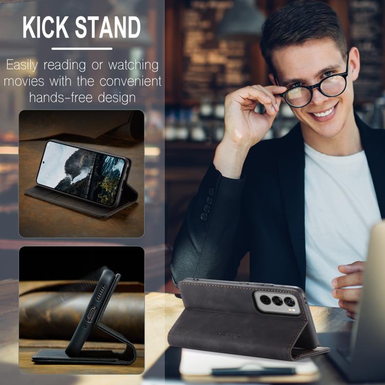 For OPPO Reno12 5G Global CaseMe 013 Multifunctional Horizontal Flip Leather Phone Case(Black)