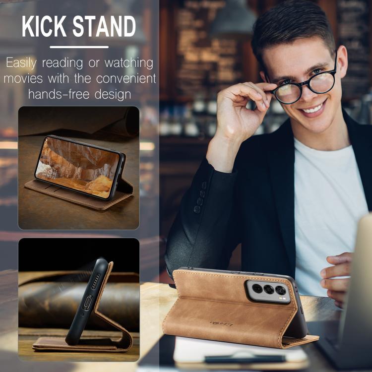 For OPPO Reno12 Pro 5G Global CaseMe 013 Multifunctional Horizontal Flip Leather Phone Case(Brown)