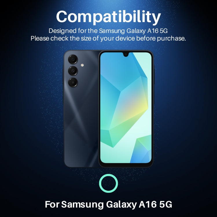 NORTHJO Camera Lens Protector CD Metal Ring Tempered Glass Film, For Samsung Galaxy A16 5G, For Samsung Galaxy S24 FE 5G