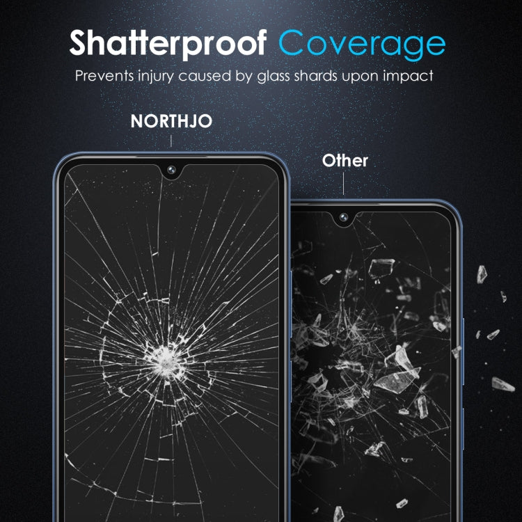 For Xiaomi Redmi 14C 4G / 14R 5G / A3 Pro 4G NORTHJO A++ Screen Tempered Glass Film