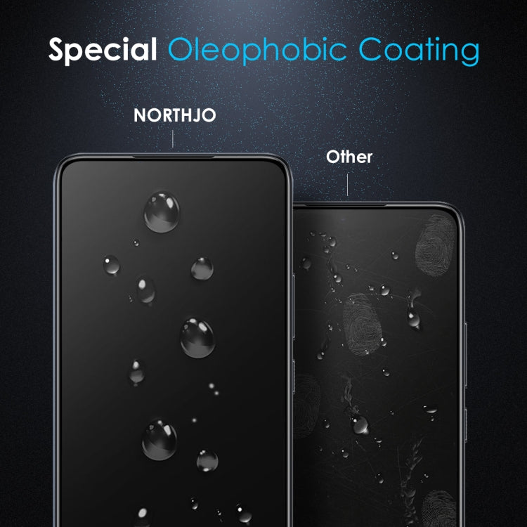 For Xiaomi 14T / 14T Pro 5G NORTHJO A++ Screen Full Glue Silk Printing Tempered Glass Film