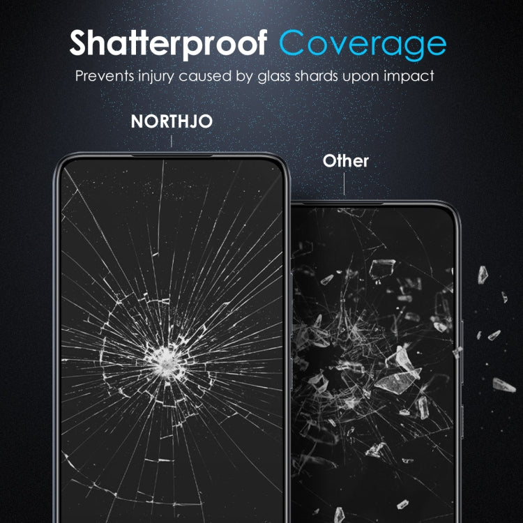 For Xiaomi 14T / 14T Pro 5G NORTHJO A++ Screen Full Glue Silk Printing Tempered Glass Film