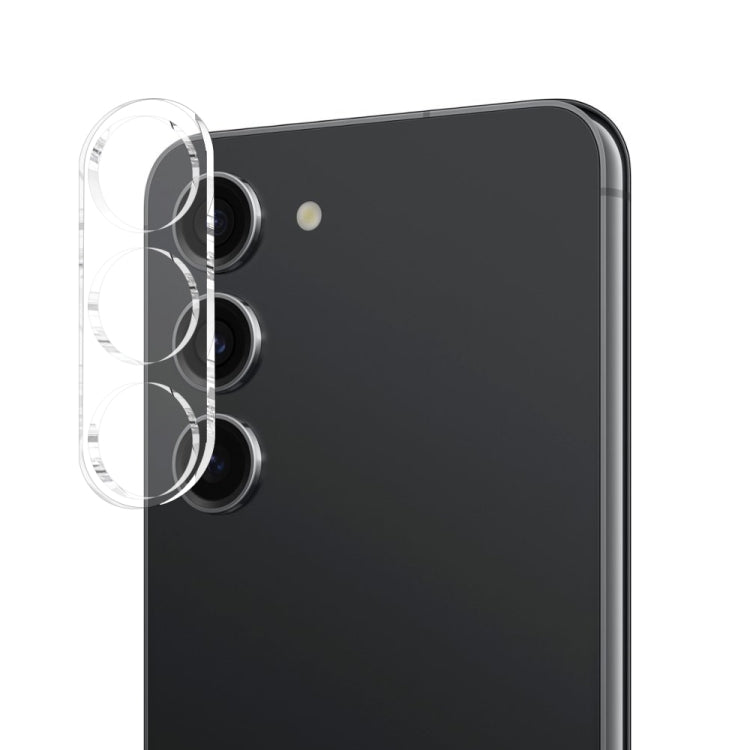 For Samsung Galaxy S23+ 5G NORTHJO TPU Case with Screen and Lens Film, Support Fingerprint Unlock(Transparent)