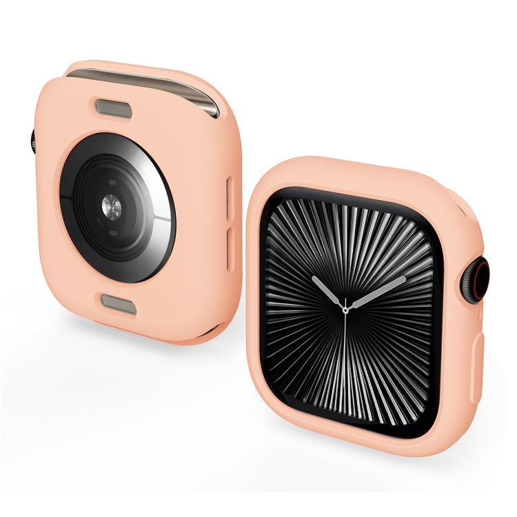 For Apple Watch Series 11 / 10 46mm ENKAY Hat-Prince Candy Color TPU Watch Case(Pink)