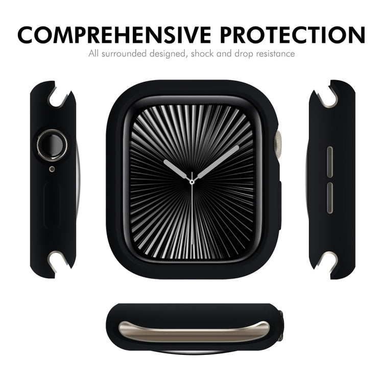For Apple Watch Series 11 / 10 42mm ENKAY Hat-Prince Candy Color TPU Watch Case(Rose)