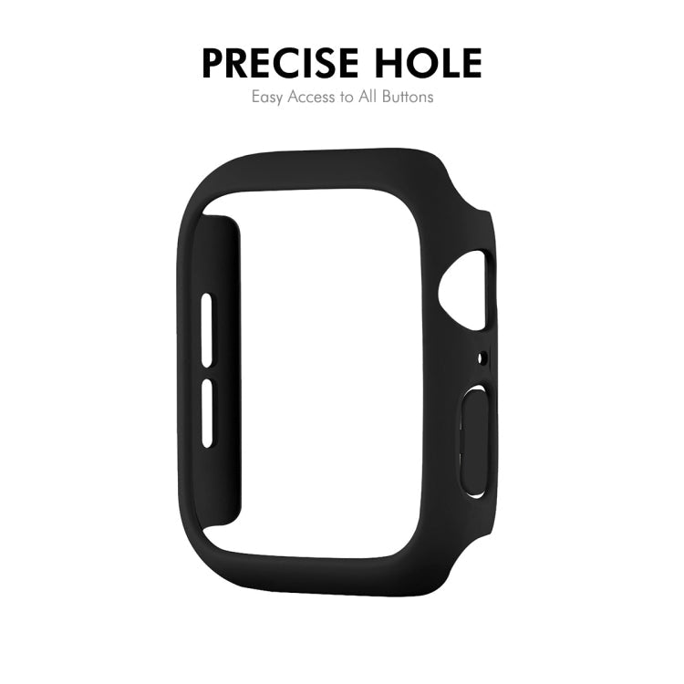 For Apple Watch Series 11 / 10 46mm ENKAY Hat-Prince Solid Color PC Watch Case Shockproof Cover(White)