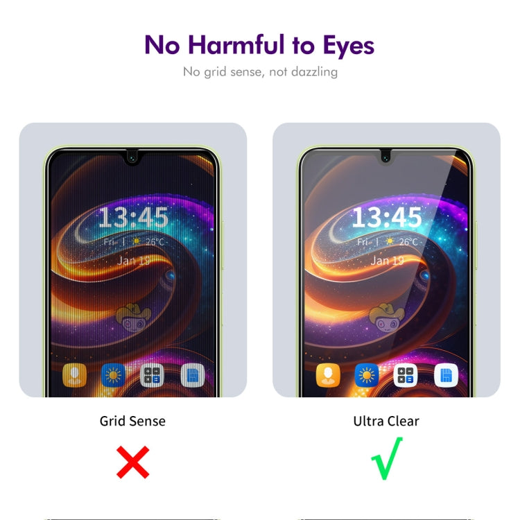 For Samsung Galaxy A06 4G ENKAY Easy Install Anti-peeping Privacy Tempered Glass Film