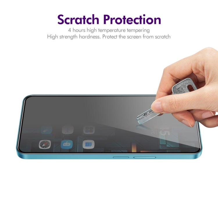 For Honor 200 Smart ENKAY Easy Install Anti-peeping Privacy Tempered Glass Film