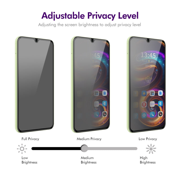 For Xiaomi Redmi 14R / 14C ENKAY Easy Install Anti-peeping Privacy Tempered Glass Film