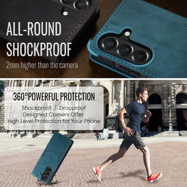 CaseMe 013 Multifunctional Horizontal Flip Leather Phone Case, For Galaxy A27 5G, For Galaxy S25 FE 5G, For Galaxy Z Fold7, For Galaxy S25 Edge 5G