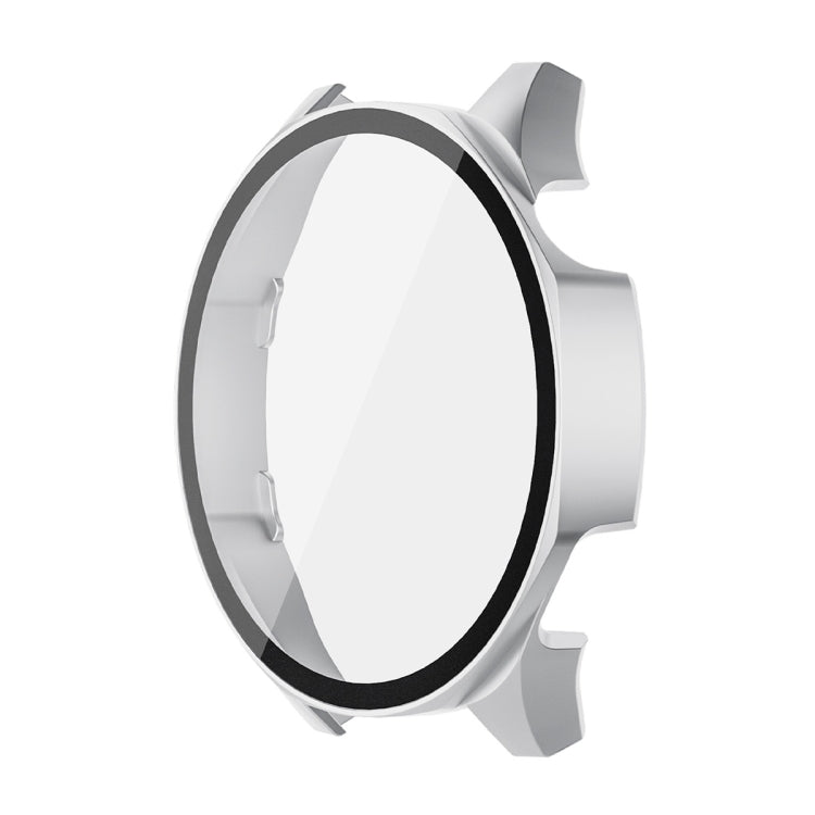 For Huawei Watch GT 5 46mm ENKAY Hat-Prince Tempered Glass Film Integrated PC Watch Case(Silver)