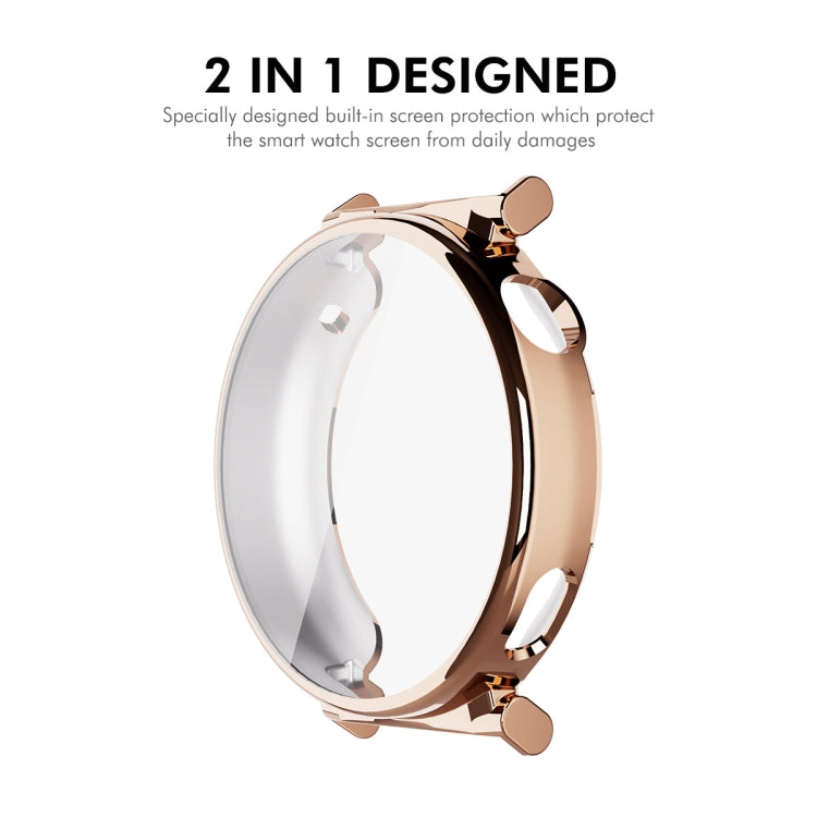 For Huawei Watch GT 5 41mm ENKAY Hat-Prince Electroplated Soft TPU Watch Case with Screen Film(Transparent)