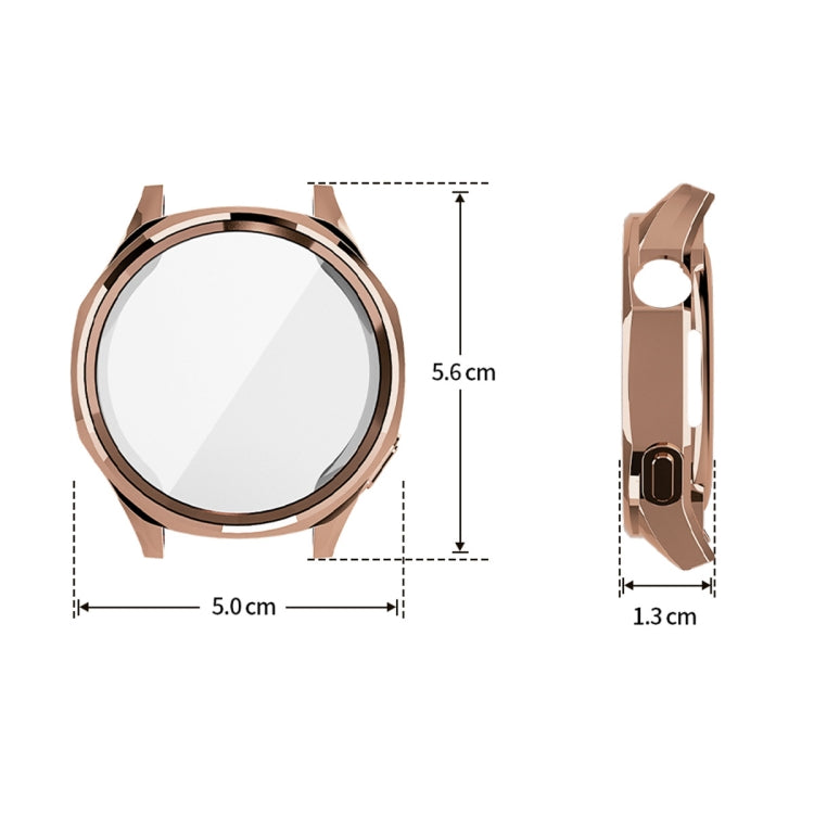 For Huawei Watch GT 5 46mm ENKAY Hat-Prince Electroplated Soft TPU Watch Case with Screen Film(Gun Color)