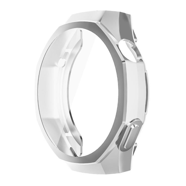 For Huawei Watch GT 5 Pro 46mm ENKAY Hat-Prince Electroplated Soft TPU Watch Case with Screen Film(Silver)