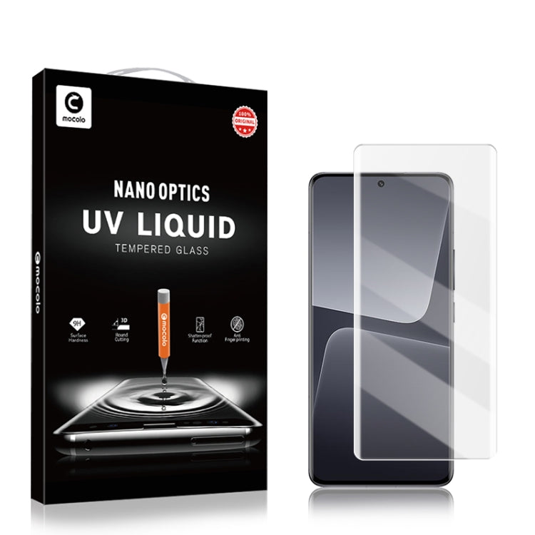For Xiaomi 13 Pro mocolo 9H 3D Full Screen UV Tempered Glass Screen Film