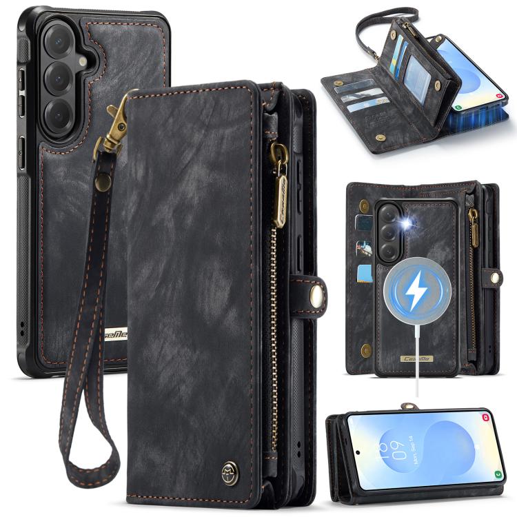 CaseMe 008 Detachable Multifunctional Leather Phone Case, For Samsung Galaxy S26+ 5G, For Samsung Galaxy S26 Ultra 5G, For Samsung Galaxy S26 5G, For Samsung Galaxy A57 5G