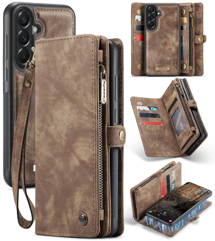 CaseMe 008 Detachable Multifunctional Leather Phone Case, For Samsung Galaxy S26+ 5G, For Samsung Galaxy S26 Ultra 5G, For Samsung Galaxy S26 5G, For Samsung Galaxy A57 5G