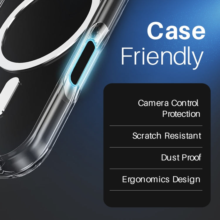 For iPhone 16 / 16 Plus / 16 Pro / 16 Pro Max NORTHJO 2Pcs Camera Control Button Protector Tempered Glass Film(Blue)