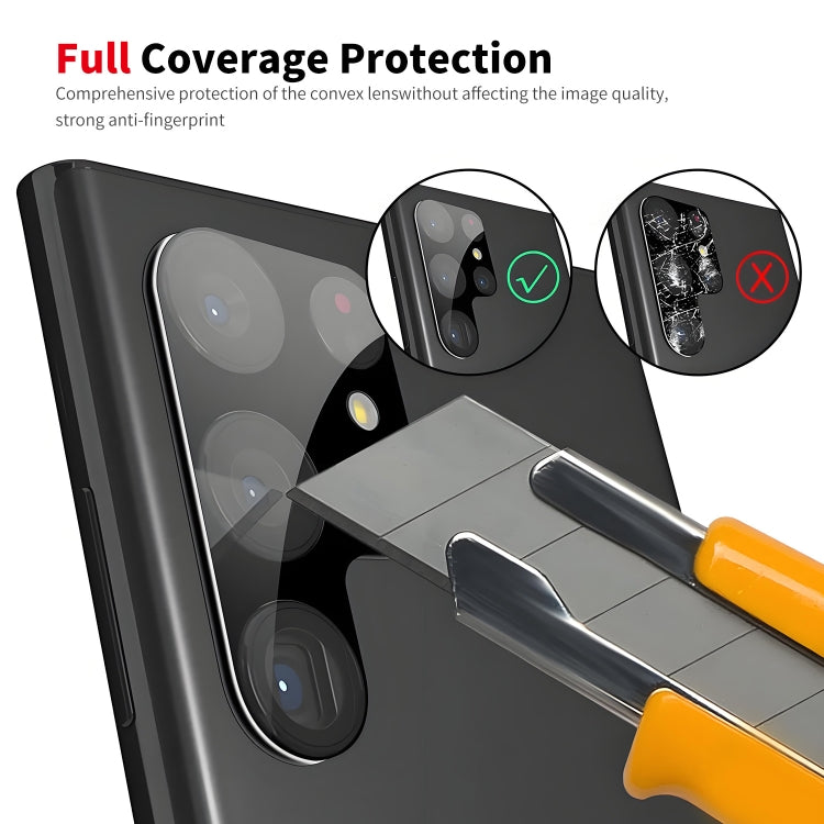 For Samsung Galaxy S24 Ultra 5G ENKAY Hat-Prince Card Slot Wallet TPU Back Leather Phone Case with Lens Film(Rose Gold)