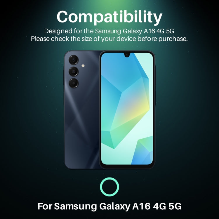 For Samsung Galaxy A16 4G / 5G NORTHJO Camera Lens Protector 3D HD Tempered Glass Film(Clear)
