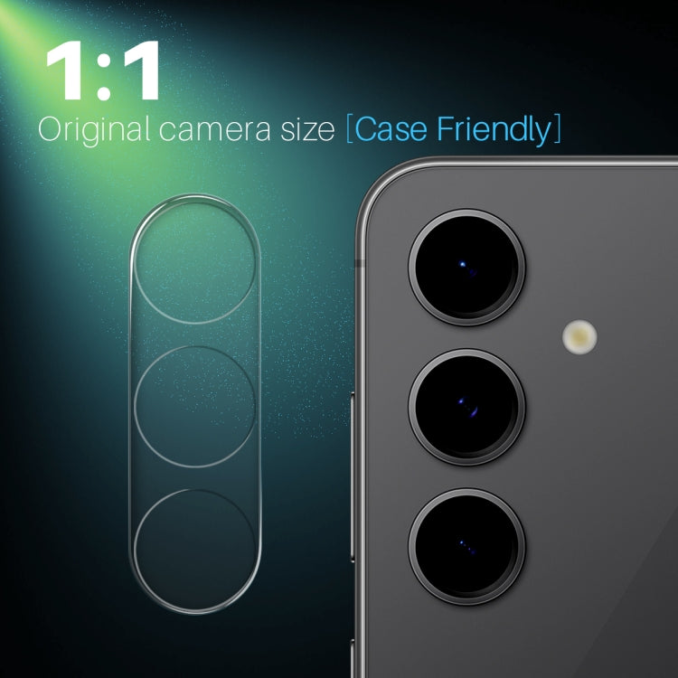 For Samsung Galaxy S24 FE 5G NORTHJO Camera Lens Protector 3D HD Tempered Glass Film(Clear)