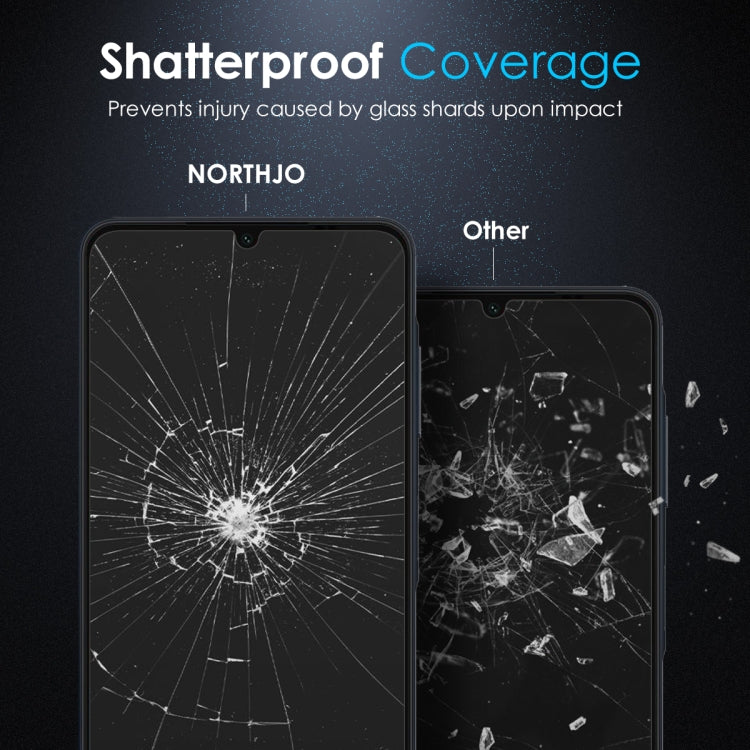 For Samsung Galaxy A06 4G NORTHJO A++ Screen Tempered Glass Film