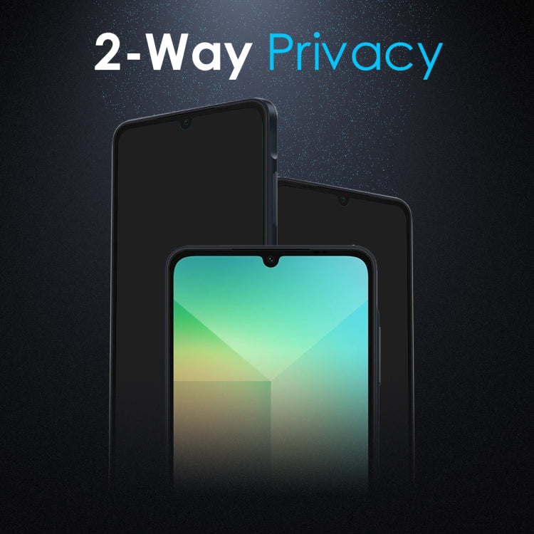 For Samsung Galaxy A06 4G NORTHJO A++ 28 Degree Privacy Full Glue Silk Printing Tempered Glass Film