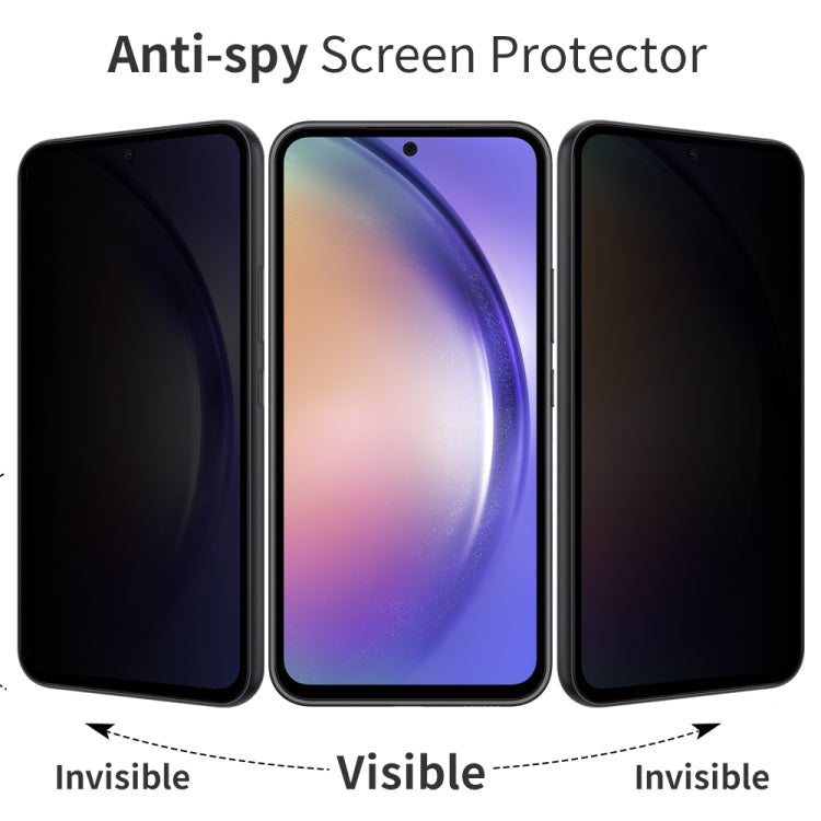 For Samsung Galaxy A54 5G NORTHJO A++ 28 Degree Privacy Full Glue Silk Printing Tempered Glass Film