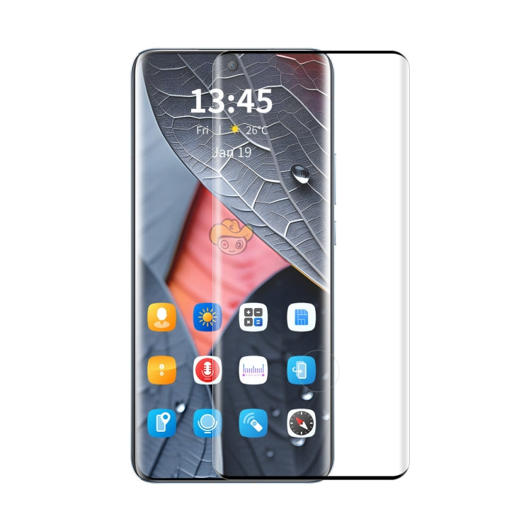For Xiaomi 15 Pro ENKAY Hat-Prince Heat Bending Full Coverage Tempered Glass Film, Support Ultrasonic Fingerprint Unlocking