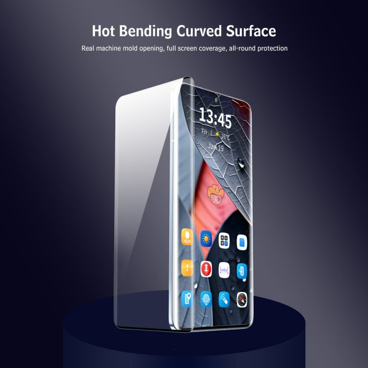 For Realme GT7 Pro ENKAY Hat-Prince 3D Curved Heat Bending Full Coverage Tempered Glass Film