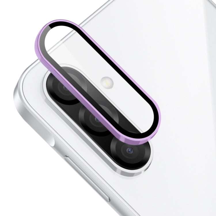 For Samsung Galaxy A36 / A56 ENKAY 9H Rear Lens Aluminium Alloy Tempered Glass Film(Purple)