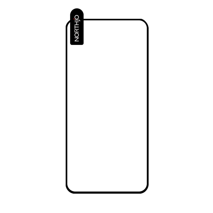 For Samsung Galaxy S25+ 5G NORTHJO A++ Screen Full Glue Silk Printing Tempered Glass Film, Support Fingerprint Unlock
