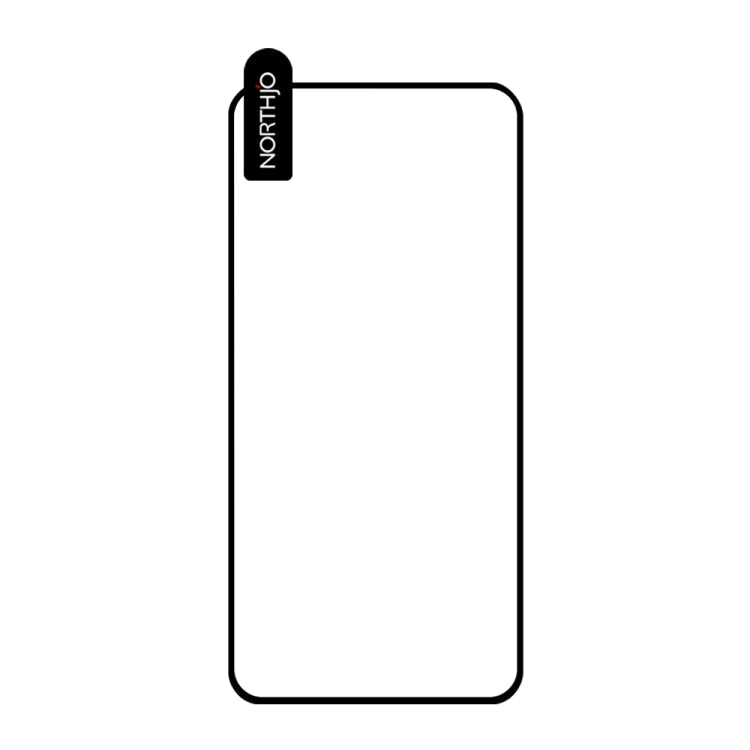For Samsung Galaxy S24 5G NORTHJO A++ Screen Full Glue Silk Printing Tempered Glass Film, Support Fingerprint Unlock