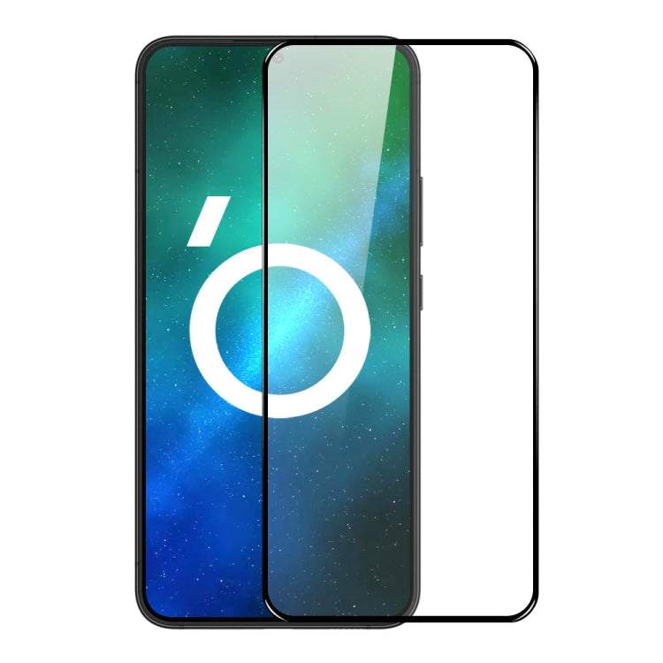 For Samsung Galaxy S22 5G NORTHJO A++ Screen Full Glue Silk Printing Tempered Glass Film, Support Fingerprint Unlock