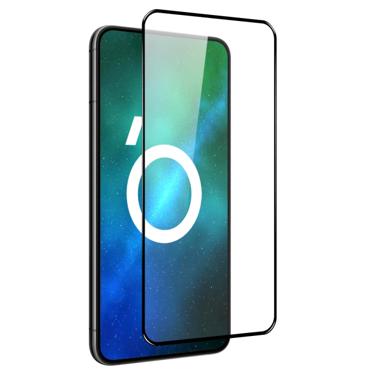 For Samsung Galaxy S22 5G NORTHJO A++ Screen Full Glue Silk Printing Tempered Glass Film, Support Fingerprint Unlock