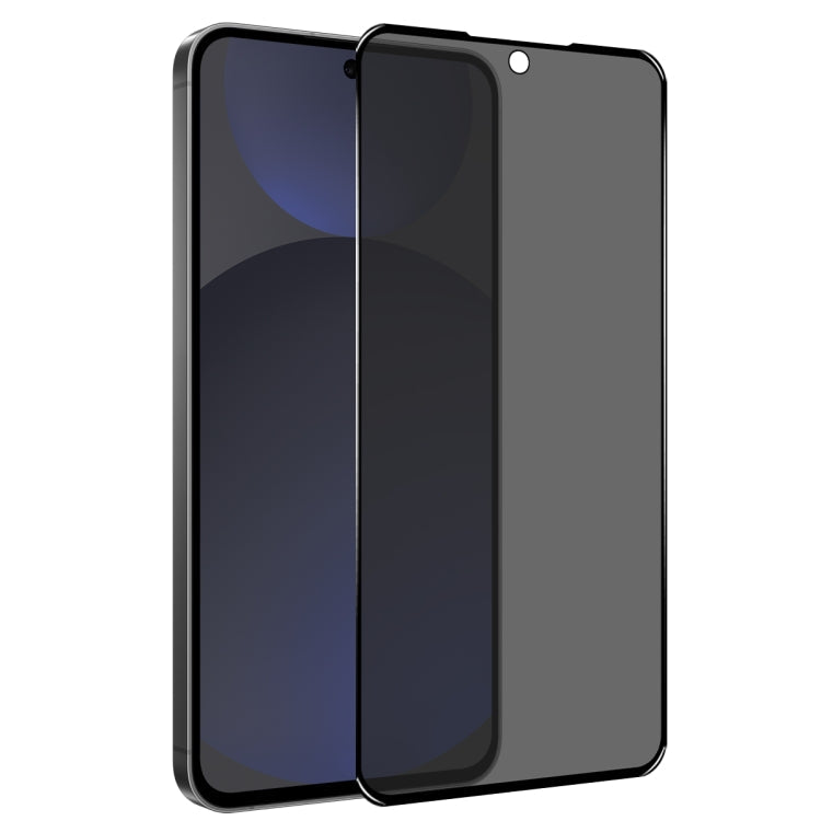 For Samsung Galaxy S25 5G NORTHJO A++ Privacy Screen Protector High Aluminium-Silicon Glass Film, Support Fingerprint Unlock