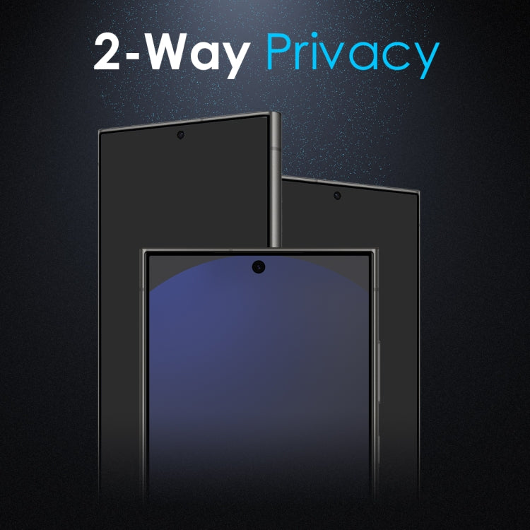 For Samsung Galaxy S25 Ultra 5G NORTHJO A++ Privacy Screen Protector High Aluminium-Silicon Glass Film, Support Fingerprint Unlock