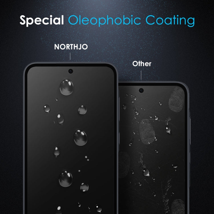 For Samsung Galaxy A35 5G NORTHJO A++ Privacy Screen Protector High Aluminium-Silicon Glass Film