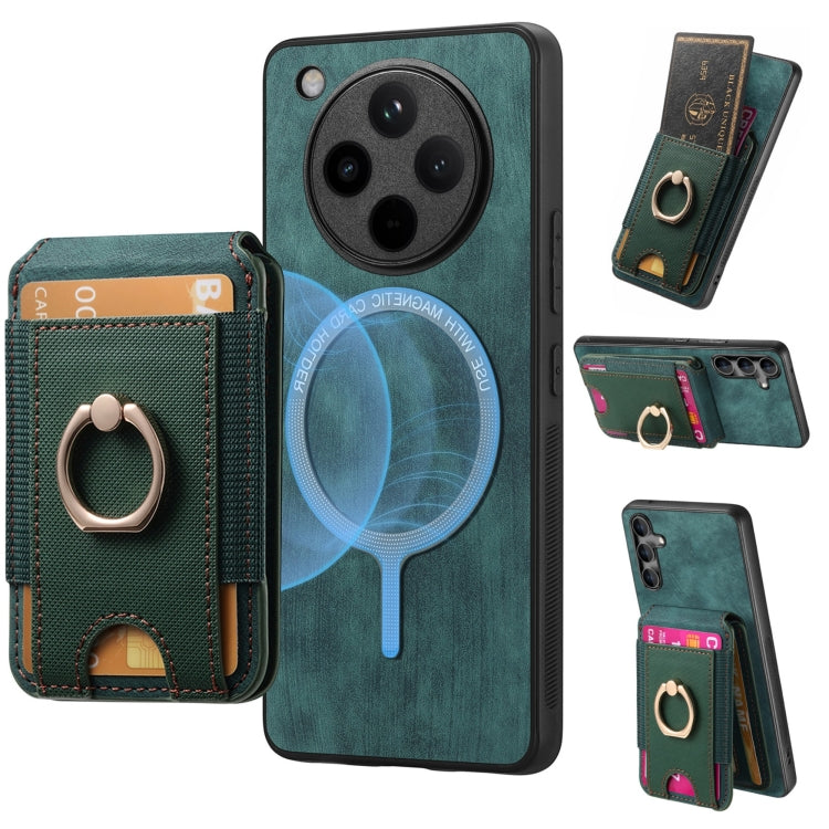 Retro Splitable Magnetic Stand Card Bag Leather Phone Case, For OPPO K11X 5G, For OPPO Reno10 Pro+, For OPPO A1 5G, For OPPO Find X8 Pro