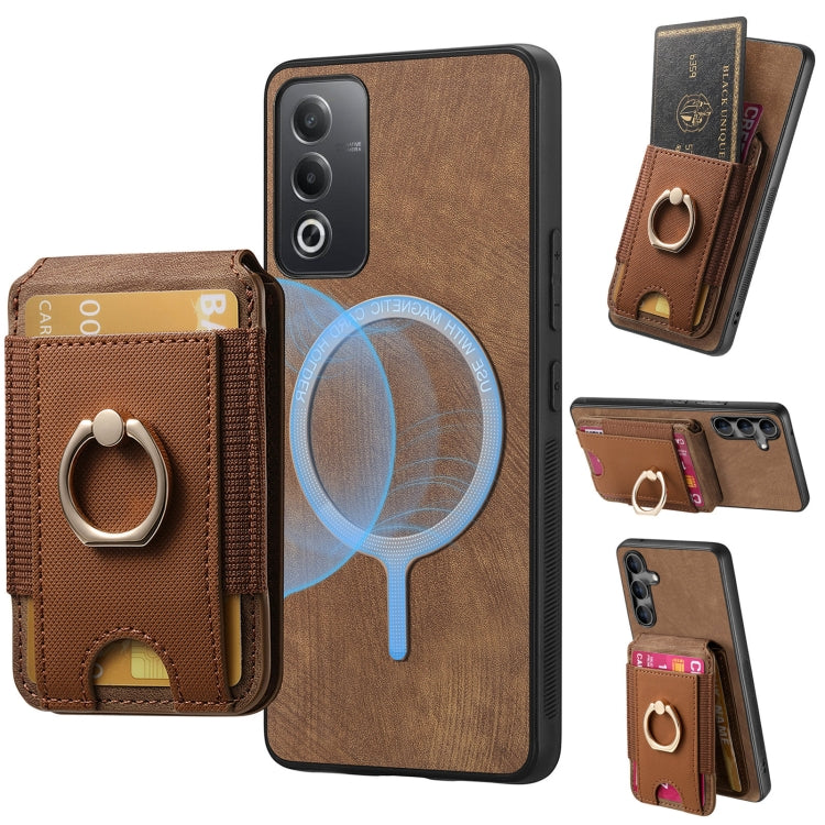 Retro Splitable Magnetic Stand Card Bag Leather Phone Case, For OPPO Reno7 4G, For OPPO Find X5 Pro, For OPPO Find X5, For OPPO Reno7 Pro 5G