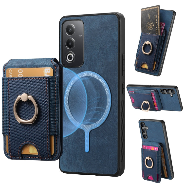Retro Splitable Magnetic Stand Card Bag Leather Phone Case, For OPPO Reno7 4G, For OPPO Find X5 Pro, For OPPO Find X5, For OPPO Reno7 Pro 5G