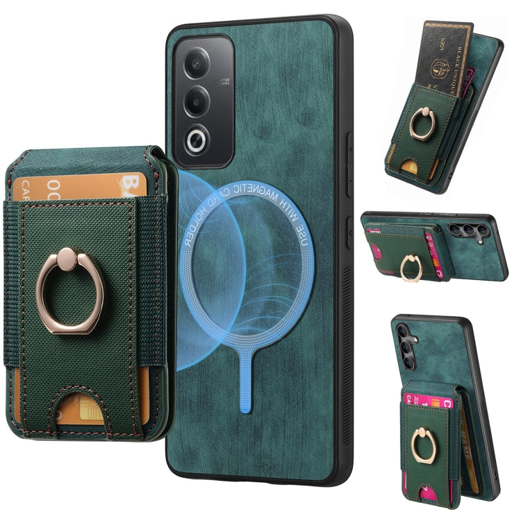 Retro Splitable Magnetic Stand Card Bag Leather Phone Case, For OPPO Reno7 4G, For OPPO Find X5 Pro, For OPPO Find X5, For OPPO Reno7 Pro 5G