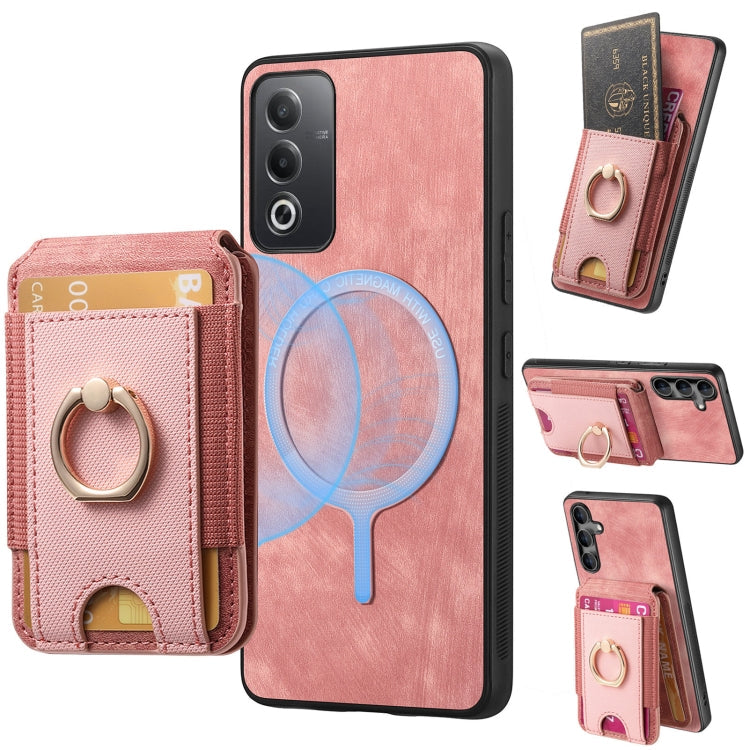 Retro Splitable Magnetic Stand Card Bag Leather Phone Case, For OPPO A72 5G, For OPPO A92s, For OPPO A5, For OPPO A3 Pro Global / A80 5G