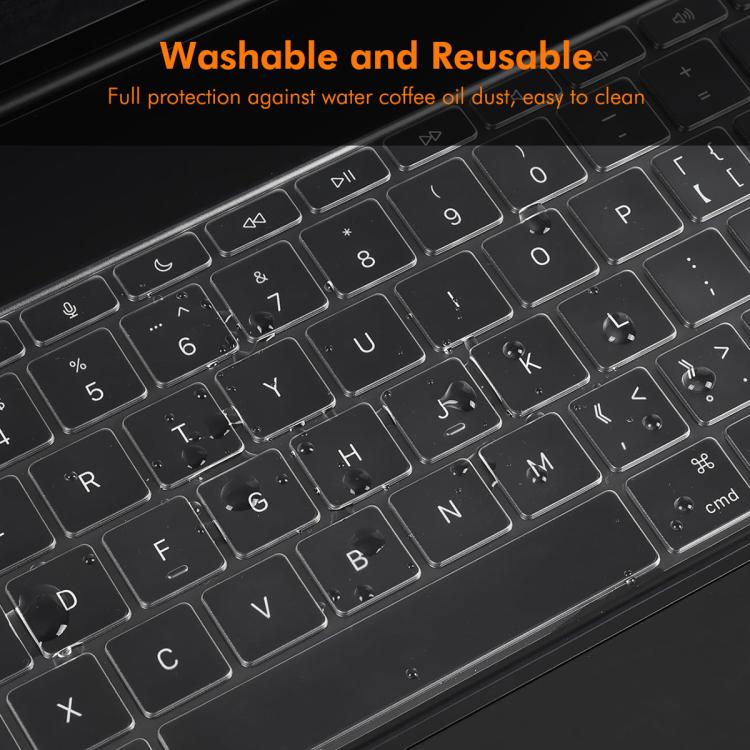 For iPad Pro 13 M4 2024 ENKAY US Version Magic Keyboard Cover Soft TPU Protective Film